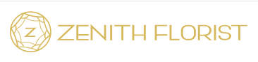 Logo of Zenith Florist featuring a stylized letter 'Z' and geometric design elements.