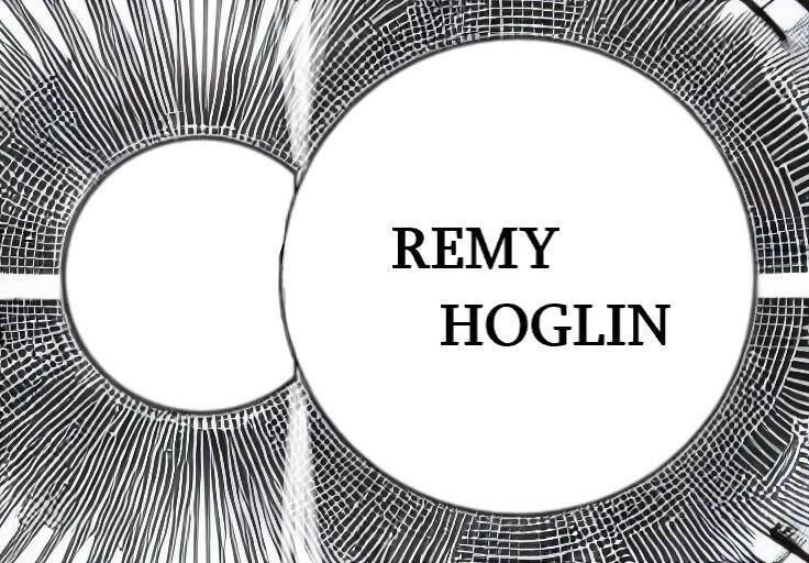 Logo featuring the name 'Remy Hoglin' in bold text against a circular design.