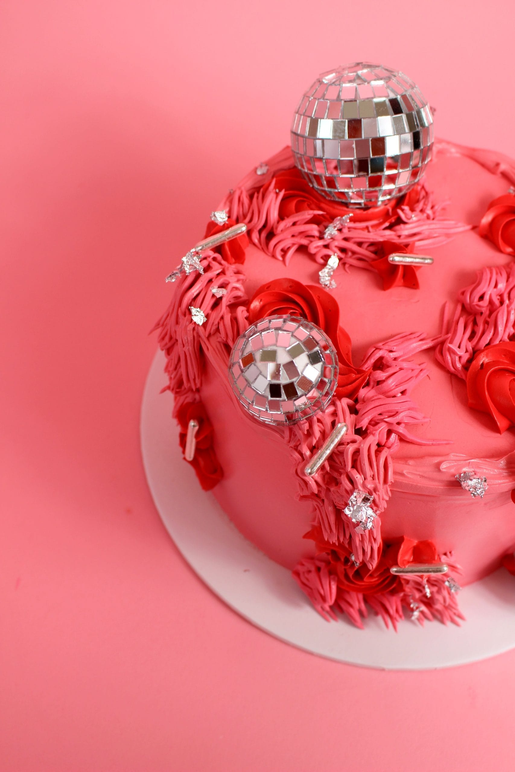 celebration cake, birthday cake, disco cake